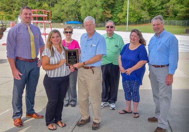 Oak Ridge Outdoor Pool — 2019 Historic Preservation Award ceremony